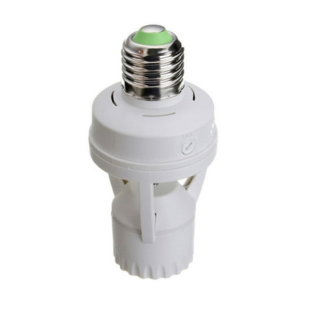 

alextreme 360 Degrees Pir Induction Motion Sensor Light Ir Infrared Human E27 Plug Socket Led Light Household Supplies