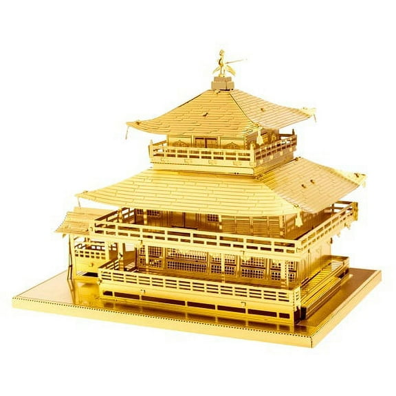 Metal Earth Kinkaku-ji Gold 3D Metal Model   Tweezer 010909