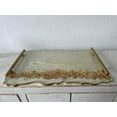 thumbnail image 6 of Rectangular Wavy Resin/Epoxy Serving Tray with Flakes Hand made, 6 of 22