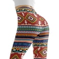 thumbnail image 5 of DISNIMO Aztec Style Printed High Waisted Yoga Pants for Women, Athletic Workout Leggings for Women Tummy Control, Soft Yoga Pants Leggings for Running Cycling, Multicolor, M, 5 of 6
