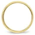 thumbnail image 2 of 10K Yellow Gold 8mm Milgrain Half Round Band Ring Size 7, 2 of 7