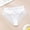 White, variant on Sakmal Lace Underwear for Women Briefs Plus Size Panties Beige Stretch Womens Panties L