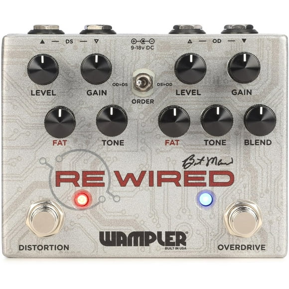 Pedal Overdrive/Distorsion Wampler Bret Mason Signature