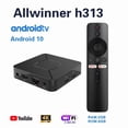 thumbnail image 3 of Android TV Box (Allwinner H313)with Voice Remote – Android 10, 4K Ultra HD, Dual-Band WiFi (2GB RAM + 8GB ROM), 3 of 7