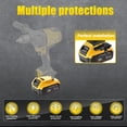 thumbnail image 3 of TenHutt 20V 8.0A Replacement for Dewalt 20V Battery Compatible with  DCB204D CB205-2 DCB206 DCB206-2 DCB200 DCB180, 3 of 6