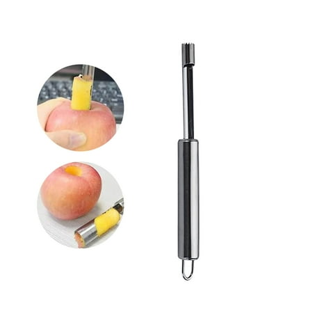 

BAOLIANKE Cutter Knife Stainless Steel Home and Kitchen Creative Fruit Sculpture Stainless Steel Corer Red Dates Corer Seedless Corer Tool Digging Fruit Core Extractor