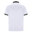 thumbnail image 4 of POTETI Polo Shirts for Men Short Sleeve Casual Collared Shirts Solid Quarter Zip Pockets Tops, 4 of 5