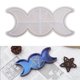 thumbnail image 4 of Moldes de bandeja de de luna triple, moldes de resina de bandeja de fase lunar, molde de silicona de bandeja de soporte de vela de estrella de l Baoblaze moldes de silicona para resina, 4 of 8