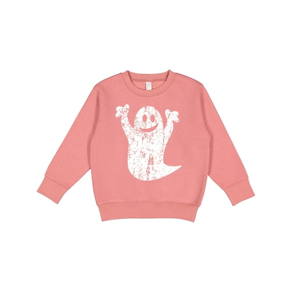 Inktastic Halloween Cute White Grunge Ghost Toddler Sweatshirt