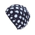 thumbnail image 6 of Unique Bargains 1 Pc Breathable Floral Pattern Swimming Cap Navy Blue White, 6 of 6