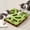 Green Square, variant on Interactive Scratching & Digging Cat Toy with Paw Print - Puzzle Box, Heavy-Duty Scratching Posts, No Battery Needed, Indoor Cat Activity Center for Mental Stimulation & Exercise - Compatible with Al