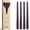 Purple, variant on Leor & Lair Purple Taper Candles - 4 Pack 10" Purple Candlesticks for Home, Holidays, Weddings