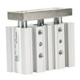 thumbnail image 3 of Air Cylinder, 3 Rod 3 Shaft Easy To Install Accurate Positioning Pneumatic Cylinder  For Mechanical Device, 3 of 8