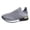 Gray, variant on Women's Walking Shoes Slip on Non Slip Mesh Gym Sneaker Comfortable Fashion Sport Shoes with Arch Support,Red 37