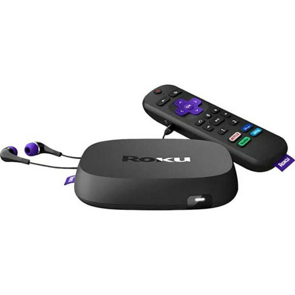 Roku Ultra 2020 | Streaming Device HD/4K/HDR/Dolby Vision with Dolby Atmos, Bluetooth Streaming, and Roku Voice Remote with Headphone Jack and Personal Shortcuts, includes Premium HDMI Cable