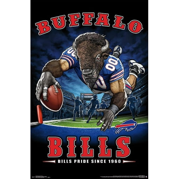 NFL Buffalo Bills - End Zone 17 Wall Poster, 22.375" x 34"