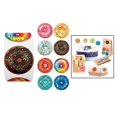 thumbnail image 3 of Etiquetas adhesivas de Novedad Etiquetas autoadhesivas de Etiquetas Álbum de recortes de vacaciones para tarjetas - A Estilo A BLESIY Donut pegatinas, 3 of 8