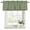 Green, variant on 2 Pack Valances for Window, Sage Green Floral Short Curtains for Kitchen Bedroom Living Room, Spring Flowers Rod Pocket Small Window Treatment Valance Drapes 60 x 18 Inch