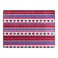 thumbnail image 4 of Ryvnso Bohemia Hearts Area Rug Floor Mats Non-Slip Home Carpet 63 x 48 inch, 4 of 7