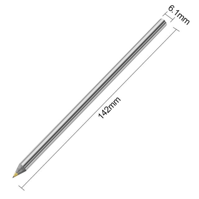Glass Cutting Marker Pencil Ceramic Clear And Precise Lines Hard Impregnated Steel Marker Pen Multi Function Etching Tool 6.1mm