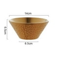 thumbnail image 2 of Cuenco de metal,Lavabo de metal de acero inoxidable,Ensaladera de metal profundo,Irrompible, 2 of 5