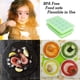 thumbnail image 5 of Molde para cubitos de hielo, paquete de 2 recipientes grandes de silicona para cubitos de hielo con tapas, sin Bpa para 30 cubitos de hielo grandes (3 cm) verde Sincero Hogar, 5 of 6