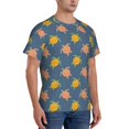 thumbnail image 5 of Rocae Cute Turtle for Men's Moisture-Wicking Crew Tee - T-Shirt for Sports, Outdoor Activities, and Casual WearSmall, 5 of 9