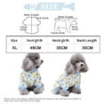 thumbnail image 2 of Pyjamas pour Petits Chiens Combinaison Douce pour Chiot Chat Vêtements Confortables pour Animaux (), 2 of 5