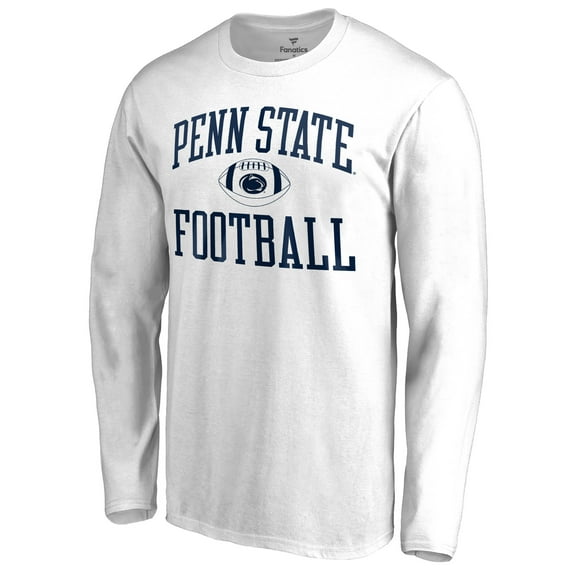 Men's White Penn State Nittany Lions First Sprint Long Sleeve T-Shirt