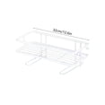 thumbnail image 3 of Toilet Tank Storage Rack Drill Free Bathroom Organizer Shelf for Over Toilet Space Saving, Iron Bathroom Accessories Holder for Toiletries and Essentials, 3 of 6