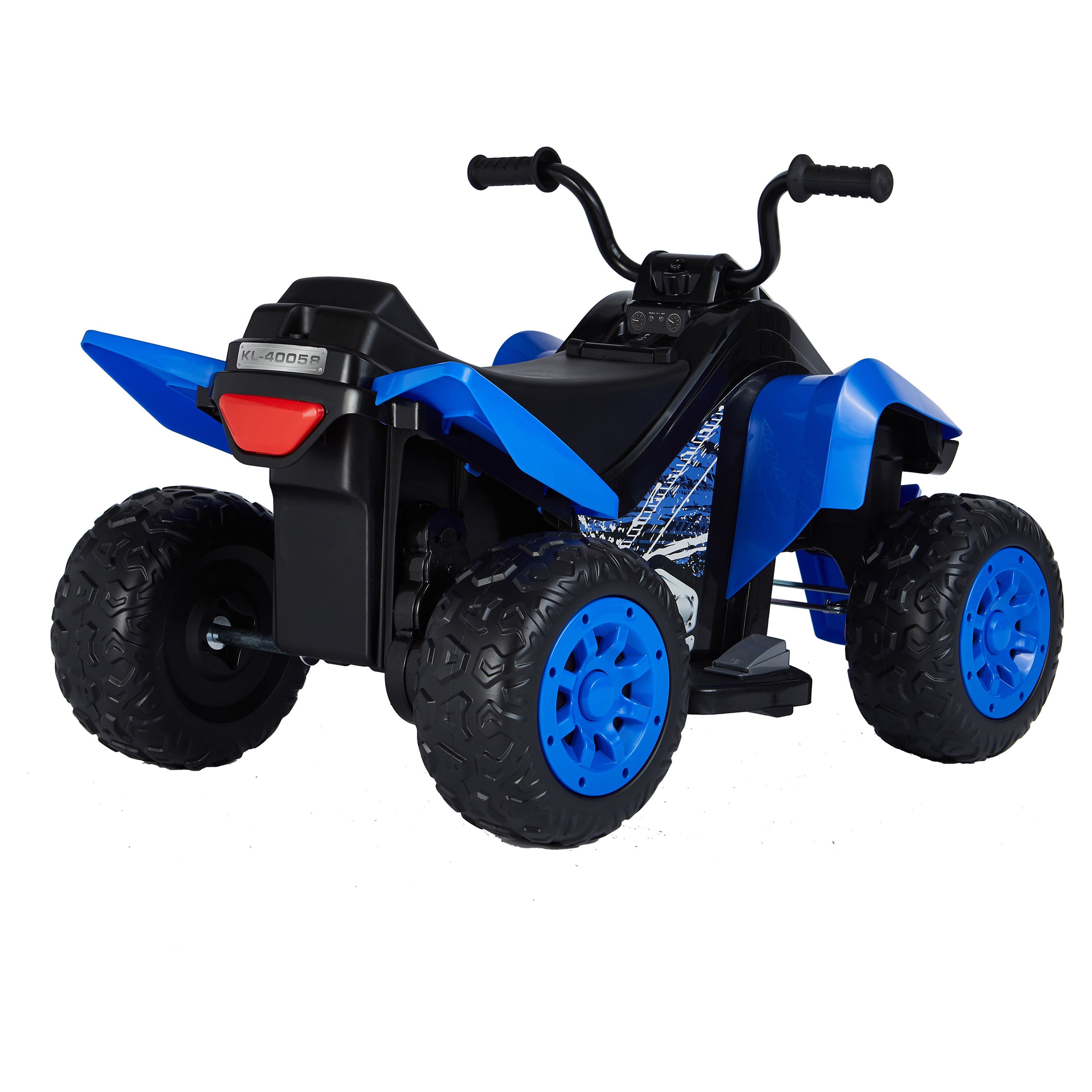 Kalee 6 Volt Trail Racer Blue ATV Battery Powered Ride-on - image 4 of 7