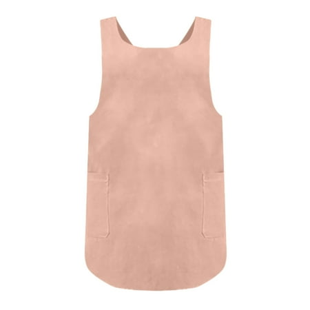 

Fattazi Japanese Back Kitchen Cotton Women Apron Wrap Housework Linen Pinafore Kitchen，Dining & Bar