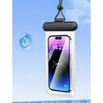 thumbnail image 7 of Universal Waterproof Phone Pouch - Waterproof Case for iPhone 16 Pro Max/15/14/13/12/11/X/XR/XS/Pro/Max for Samsung Series,Up to 7.2" Waterproof Cellphone Dry Bag, 7 of 7