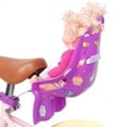 thumbnail image 5 of Glerc Doll Bike Seat for Girls Bicycle with DIY Unicorn Decals, Baby Doll Glerc Carrier, Kids Bike American Doll Accessories, Purple, 5 of 7