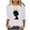 A01-White, variant on ZVAVZ Womens Tops Dressy,Womens Black History Month Tops 3/4 Length Sleeve Crewneck Tunic Tees African American Celebrating Freedom Tops Flash Sale Pink M