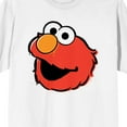 thumbnail image 2 of Sesame Street Elmo Face Men's White Graphic T-Shirt - 5XL, 2 of 7