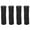 Black, variant on 2X 3.5mm Plug AUX Audio to USB 2.0 Male Charger Cable Adapter Cord for Car MP3