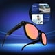 thumbnail image 5 of Gafas inteligentes de conducción ósea Cola G4 Auriculares deportivos inalámbricos Bluetooth rojo, 5 of 8