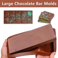 thumbnail image 4 of Chocolate Moulds Silicone Deep, 25 x 13.5 cm Chocolate Bar, Deep Chocolate Mould, for Making Chocolate Bars, Praline Sweets, 4 of 5