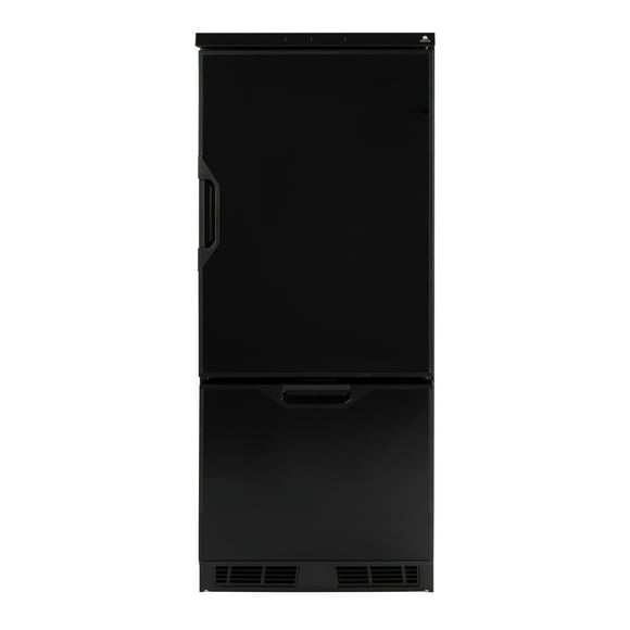 Norcold Refrigerator /Freezer N2175BPR Refrigerator /Freezer; Dual Compartment Single Door Refrigerator With Freezer; Flush Mount; Right Hand Hinge; 6.2 Cubic Foot; 12 Volt DC; Direct Current