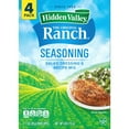 thumbnail image 6 of ( 2 Pack ) Hidden Valley Gluten Free Original Ranch Salad Dressing and Seasoning Mix, 1 oz, 4 Pack, 6 of 6