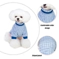 thumbnail image 4 of Rewera Dog Clothes Soft Pet Apparel Fleece Shirt Warm Winter Knitwear Sweater for Small and Medium Pet (Blue), 4 of 5