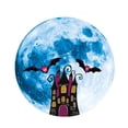 thumbnail image 1 of xiaxaixu Halloween Wall Sticker, Luminous Scarecrow Print PVC Decals Posters, 1 of 5