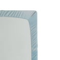 thumbnail image 2 of Clouds Fitted Sheet, Sea and Sky Combined Mixed Each Other Vivid Life Inspiration Hope Nobody Relax Image, Soft Decorative Fabric Bedding, Queen Size, Pale Blue, by Ambesonne, 2 of 2
