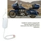 thumbnail image 4 of Tanque De Combustible Auxiliar, Tanque De Gasolina Auxiliar De Motocicleta De Goma Plástica De 1 Litro Con Manguera Y Válvula De Corte Para Ciclismo De Larga Distancia, 4 of 7