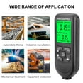 thumbnail image 2 of Thickness Gauge,Car Paint Thickness Calibrat Meter Car Paint Film Thickness Meter Thickness Precise Lcd 0-2000um Thickness Precise Thickness Meter Car Tester Probe Modes Precise Lcd Film Dsfen Papapi, 2 of 5