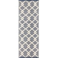 thumbnail image 4 of Jill Zarin Dorset Collection Area Rug - Dorset (2' x 6' 1" Runner Blueberry/Ivory), 4 of 6