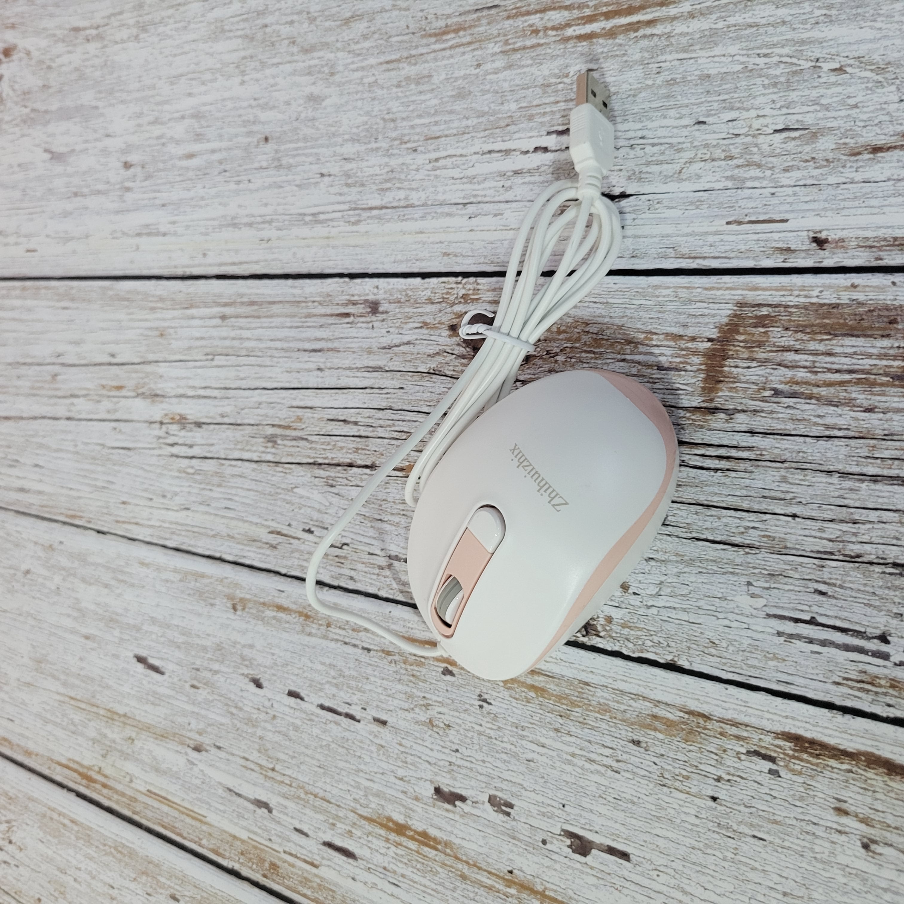 Zhihuizhix Computer mice  - High Precision Optical Tracking, Ergonomic Design, Adjustable DPI, Plug & Play, Silent Clicks, Portable for Laptop