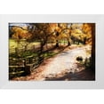 thumbnail image 3 of Alan Hausenflock 18x13 White Modern Wood Framed Wall Art Titled - Autumn on Kent Farm II, 3 of 5