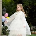 thumbnail image 2 of KAWELL Girls Princess Cape Shiny Party Props Kids Halloween Dress up, 2 of 6